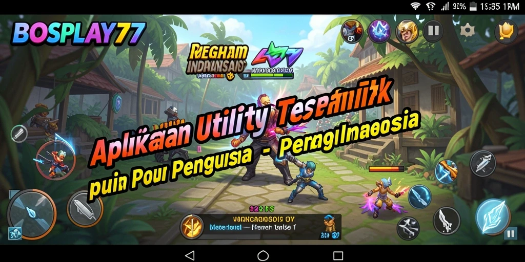 Tampilan antarmuka BOSPLAY77 yang intuitif dan fungsional.