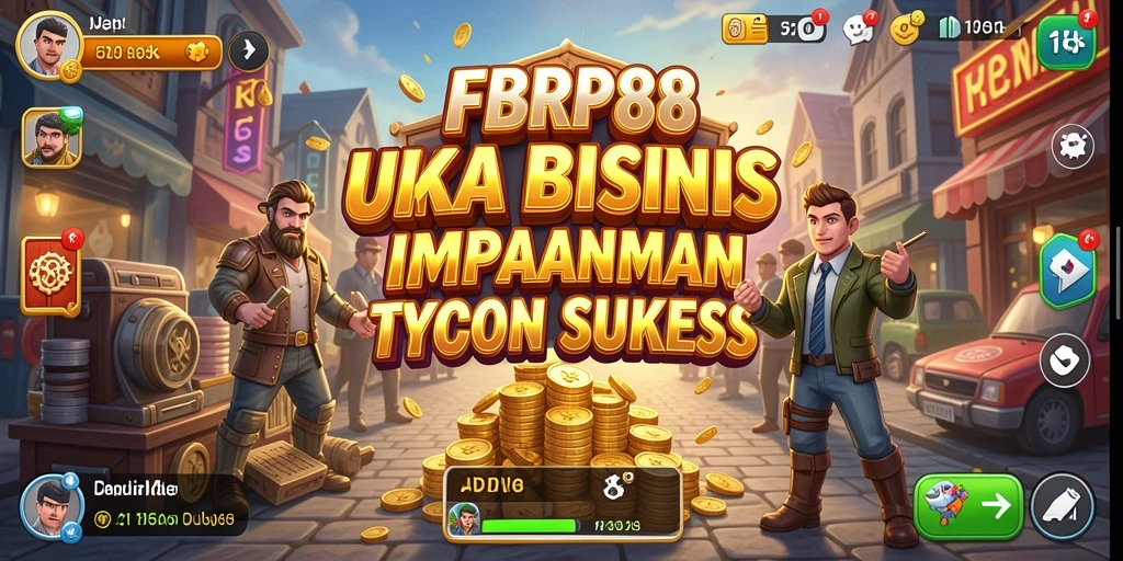 Tampilan gameplay FBRP88 menampilkan pengelolaan bisnis yang mengasyikkan.