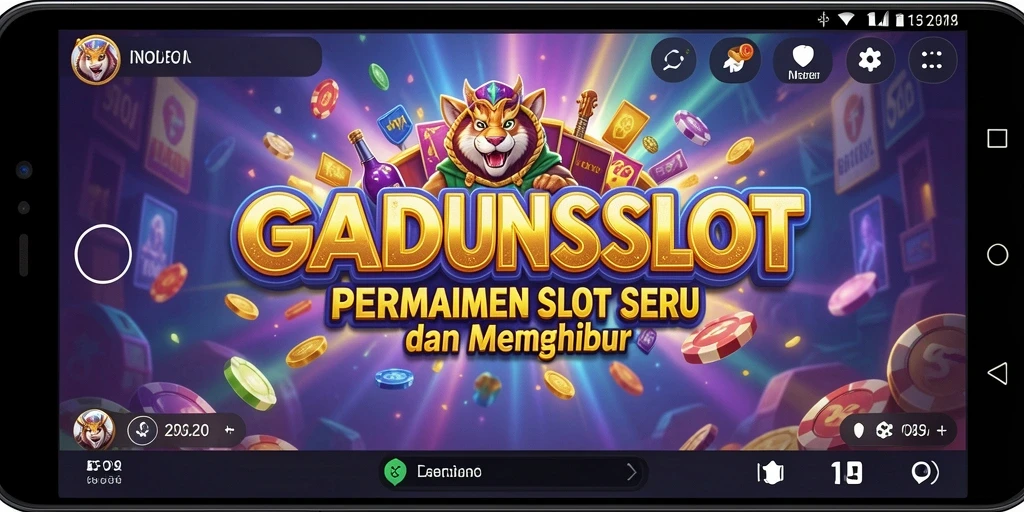 Tampilan gameplay seru GADUNSLOT dengan berbagai tema slot menarik.