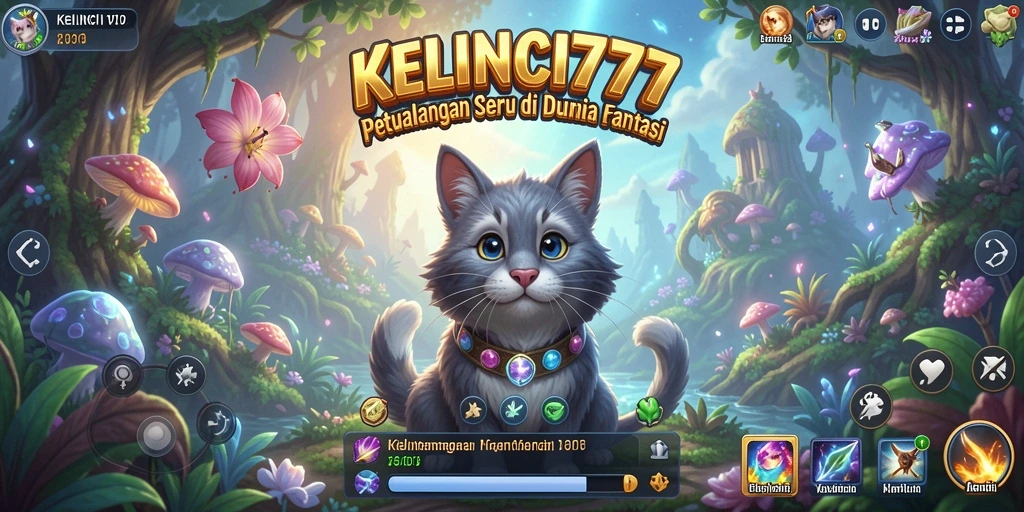 Screenshot gameplay KELINCI777 menampilkan karakter kelinci yang beraksi.
