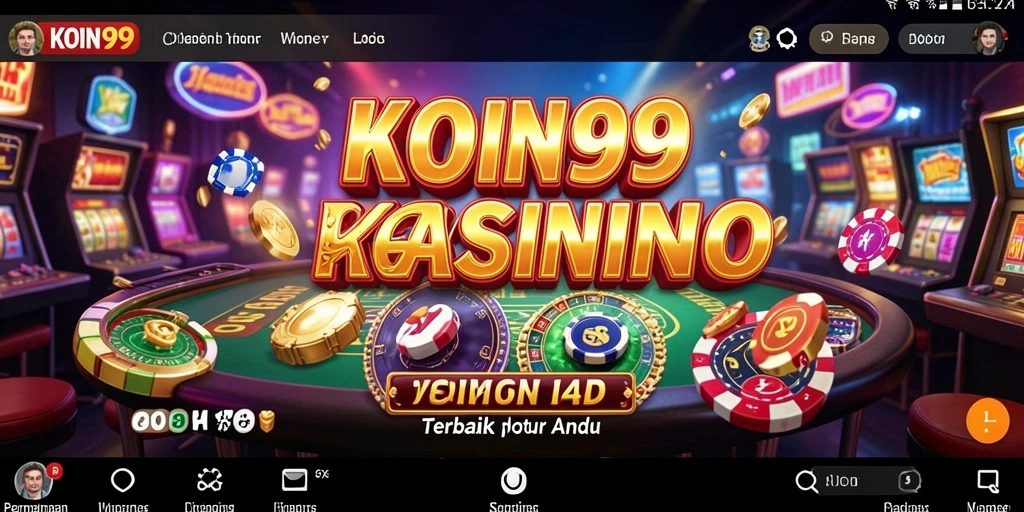 Tampilan gameplay KOIN99 yang menarik dan mendebarkan.