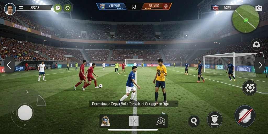 Screenshot gameplay SE328 yang menarik dan mendebarkan.
