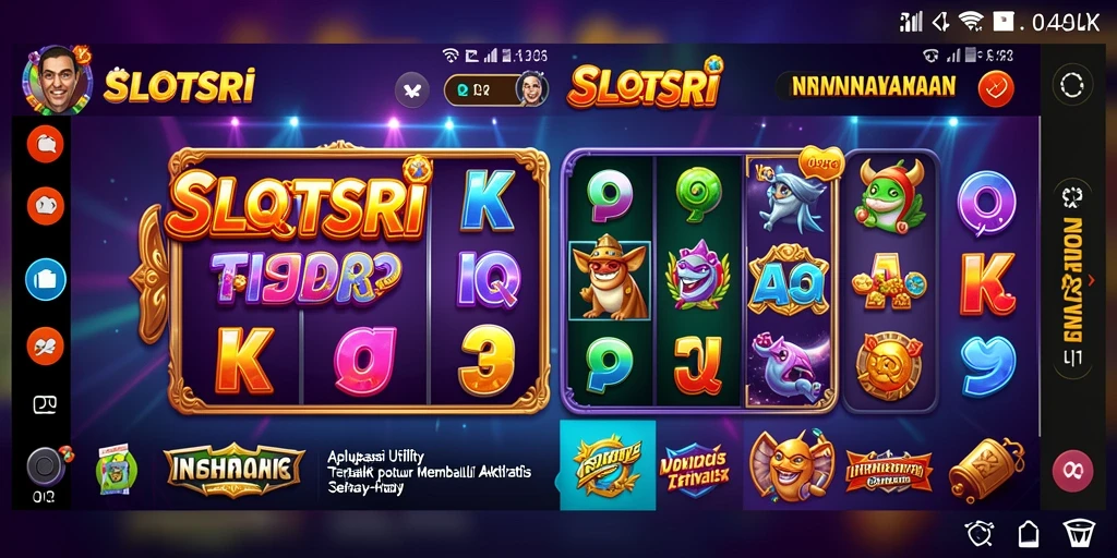 Tampilan antarmuka SLOTSRI yang modern dan intuitif.