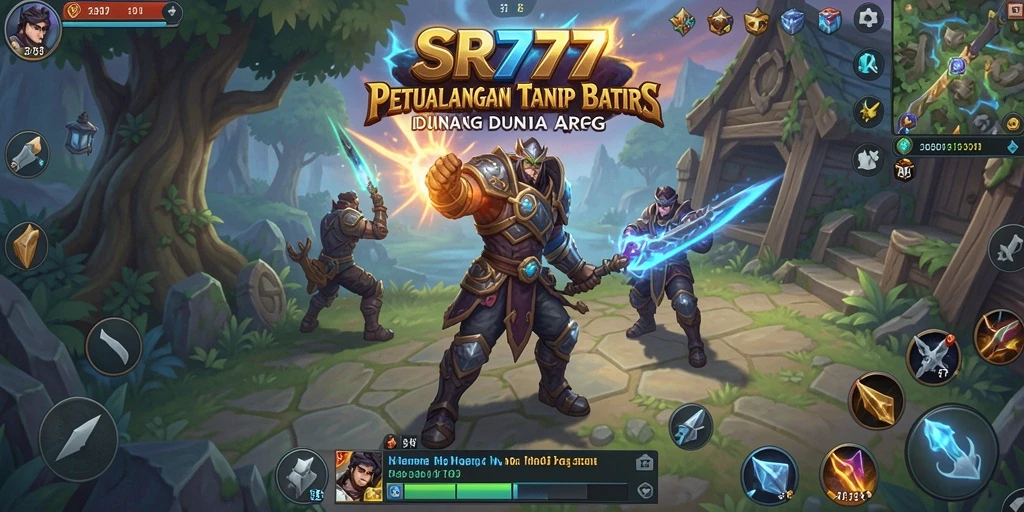 Gameplay seru dalam petualangan ARPG yang menantang.