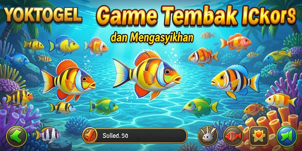 Screenshot menampilkan gameplay seru dari YOKTOGEL Tembak Ikan.