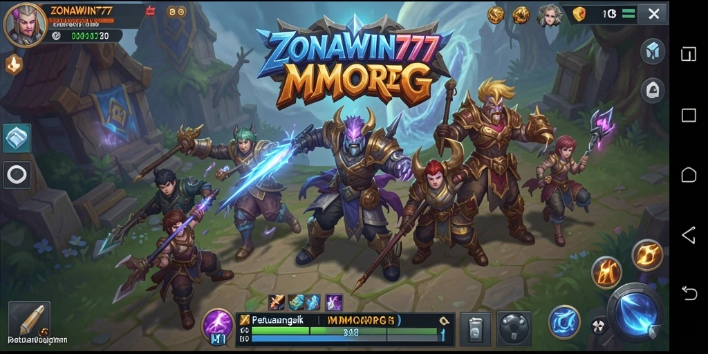 Gameplay seru di dunia fantasi ZONAWIN777.